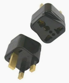 MULTI BLACK FUSED UK ADAPTOR